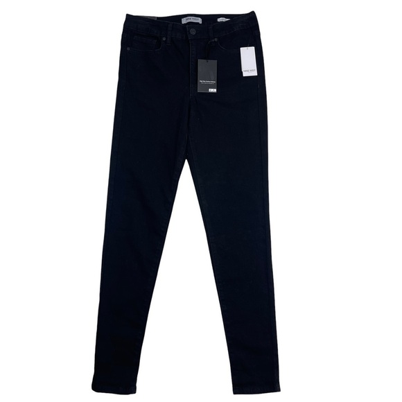 Nine West High Rise Perfect Skinny Black Denim Jeans Women’s Size 4 - Picture 3 of 10